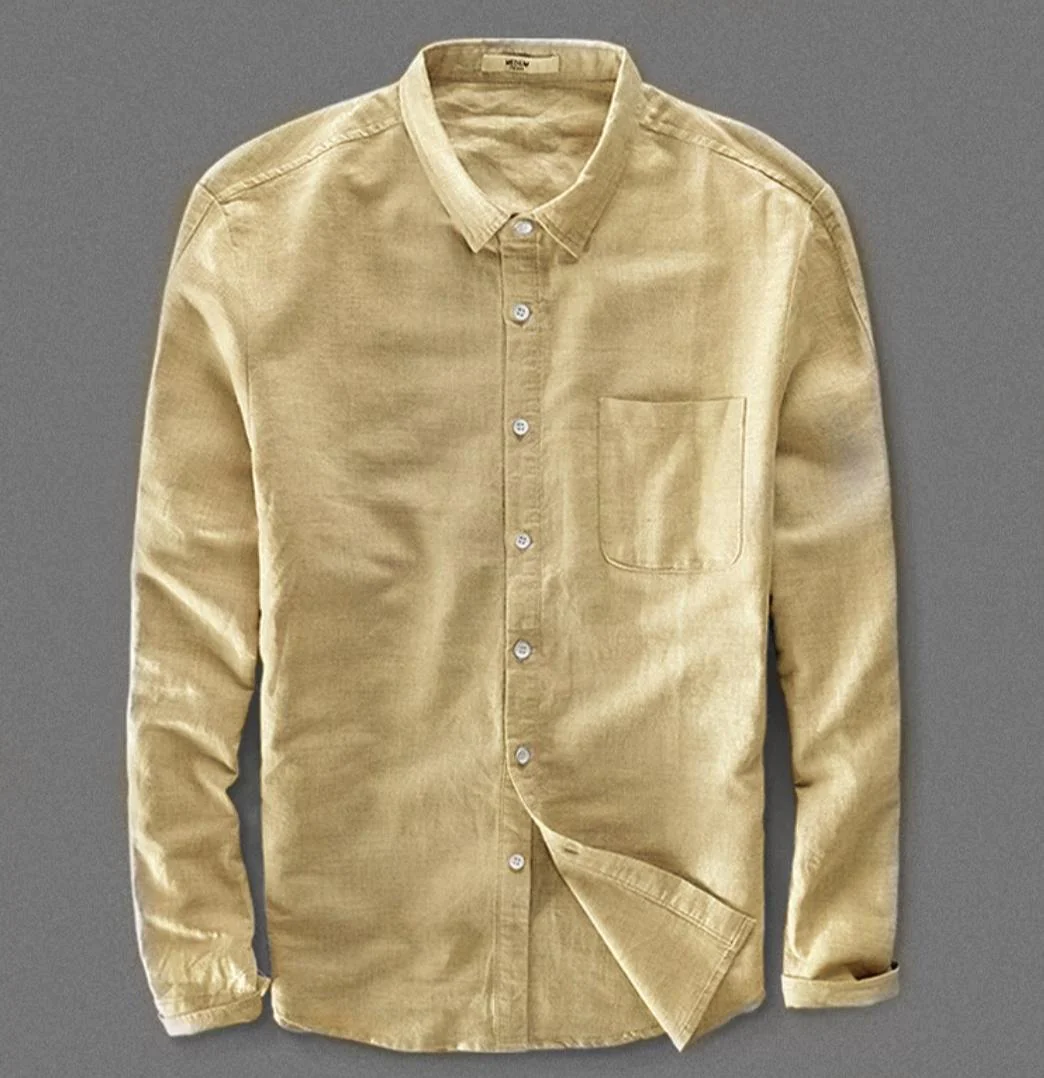 Linen Shirts - Biege (LISH03