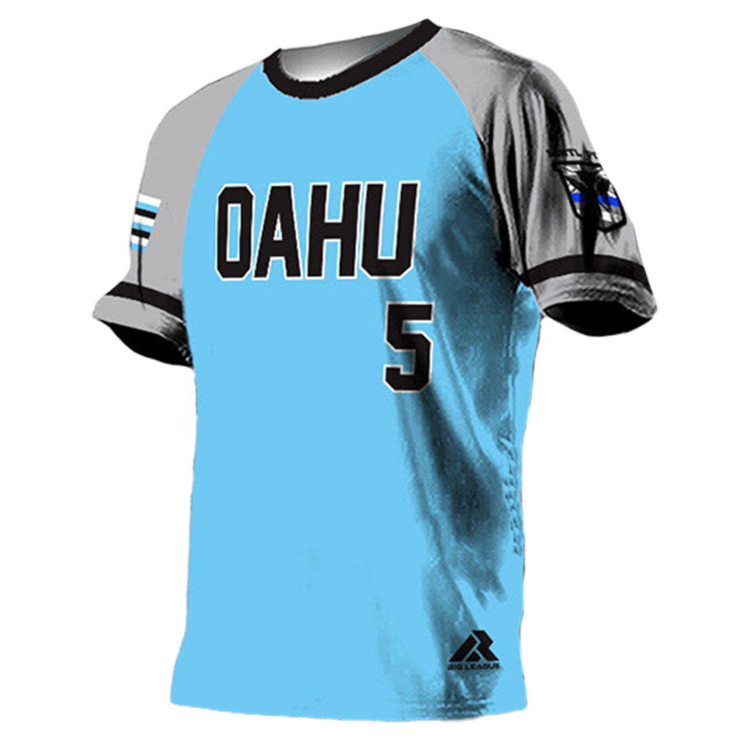 Waipahu Aja - Grey Sleeve - Baseball